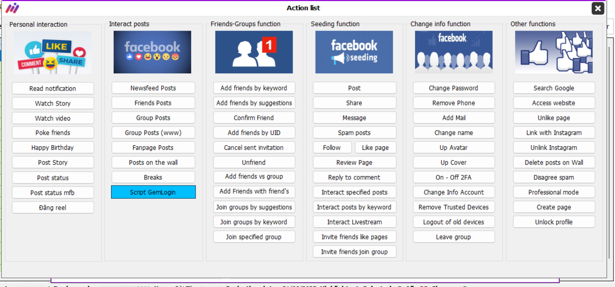 Max Care Facebook Software
