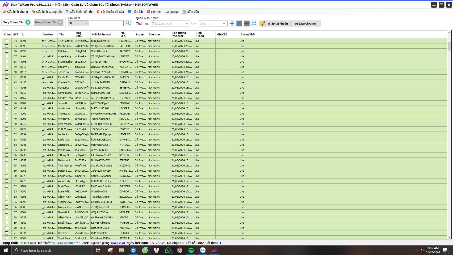 Max Twitter Software