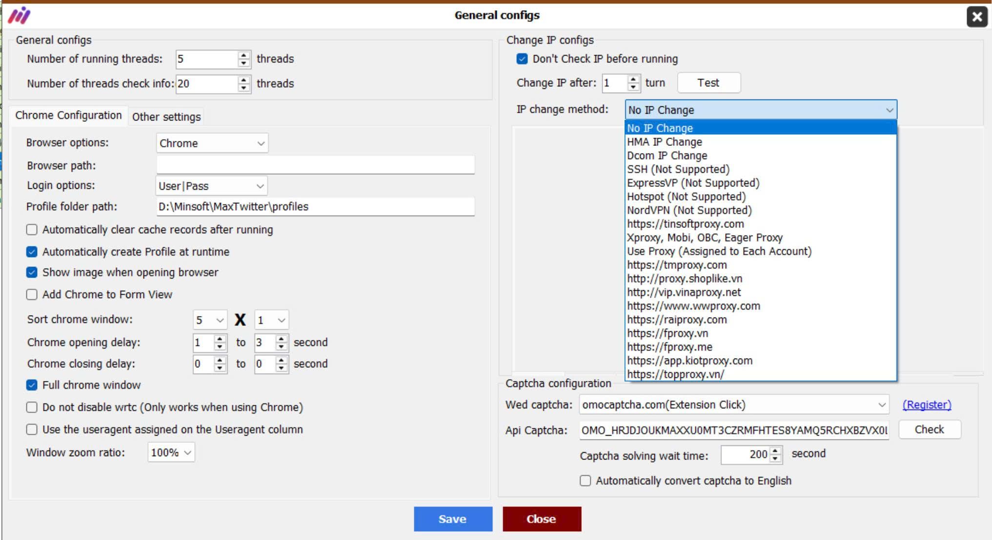 Max Twitter Software