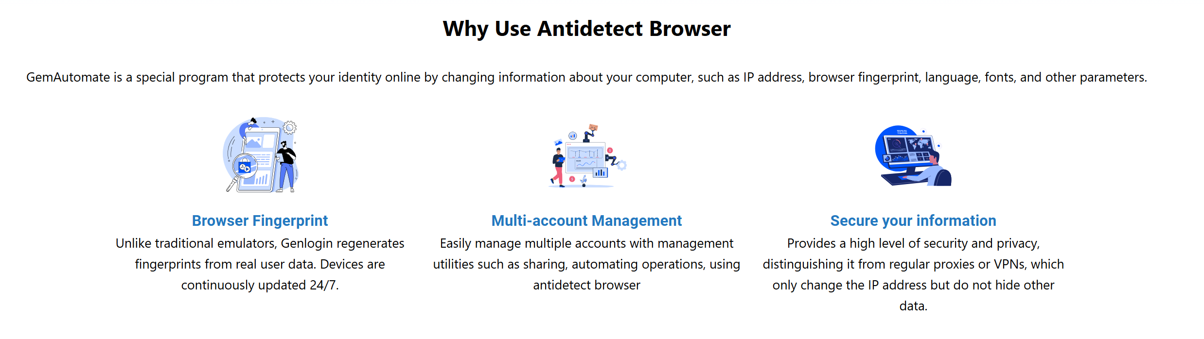 Why is GemAutomate Browser the Best Antidetect Solution