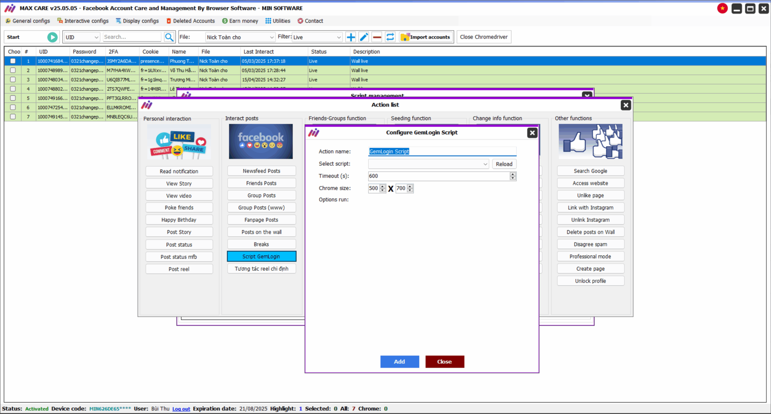 Using GemLogin Script in Maxcare – The No-Coder’s Solution to Automation Without Hiring Developers