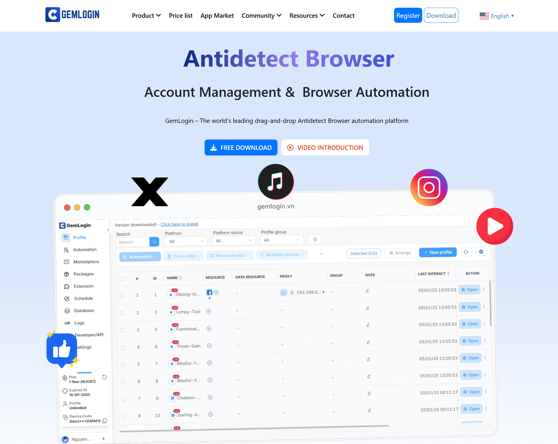 What is Gemlogin Software?