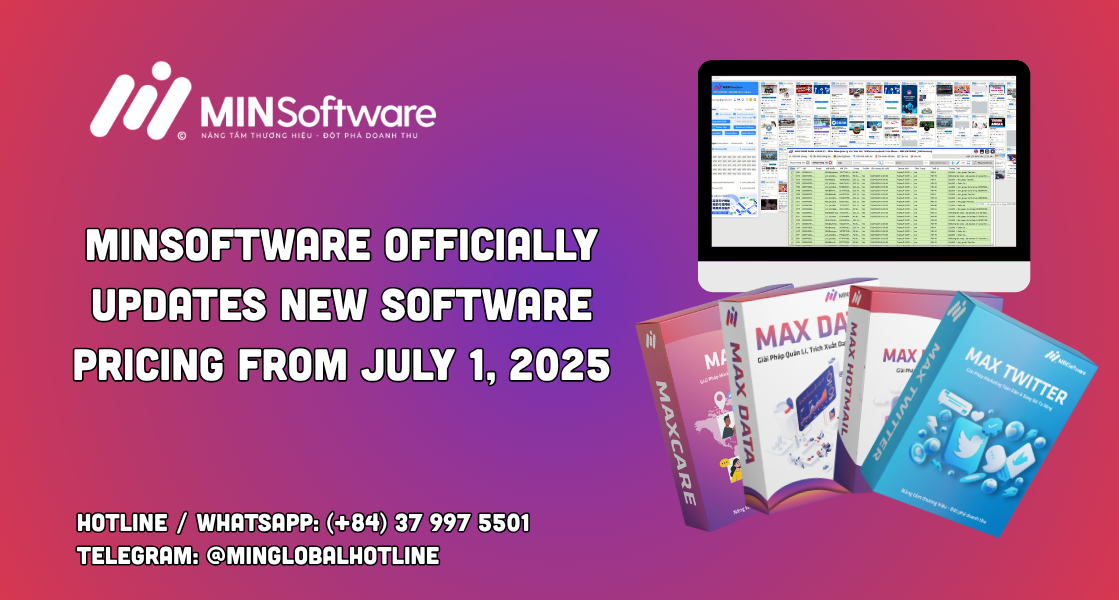 MINSoftware Officially Updates New Software Pricing from July 1, 2025