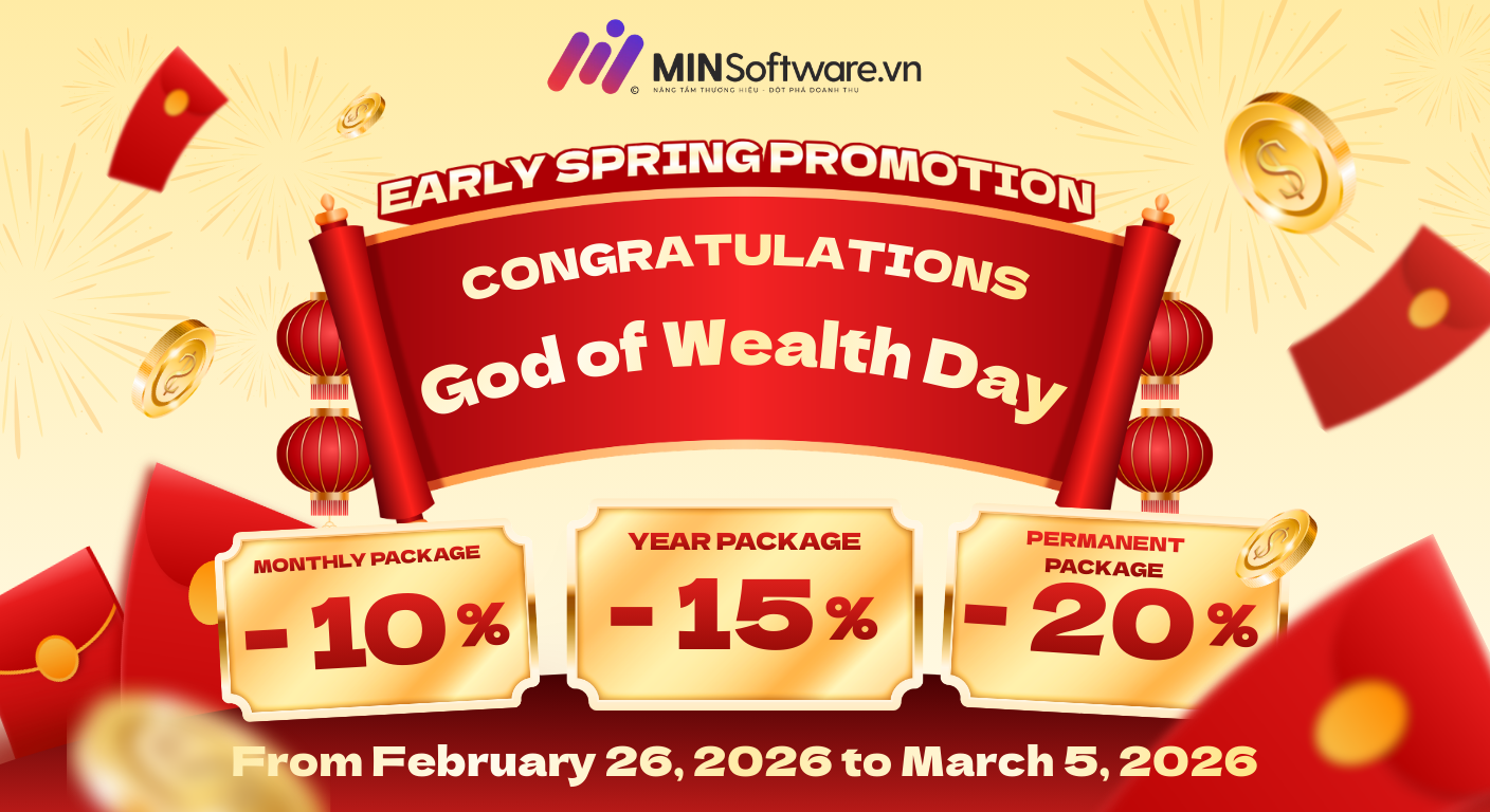 MINSoftware Spring Promotion 2026 – Up to 20% OFF Lifetime License